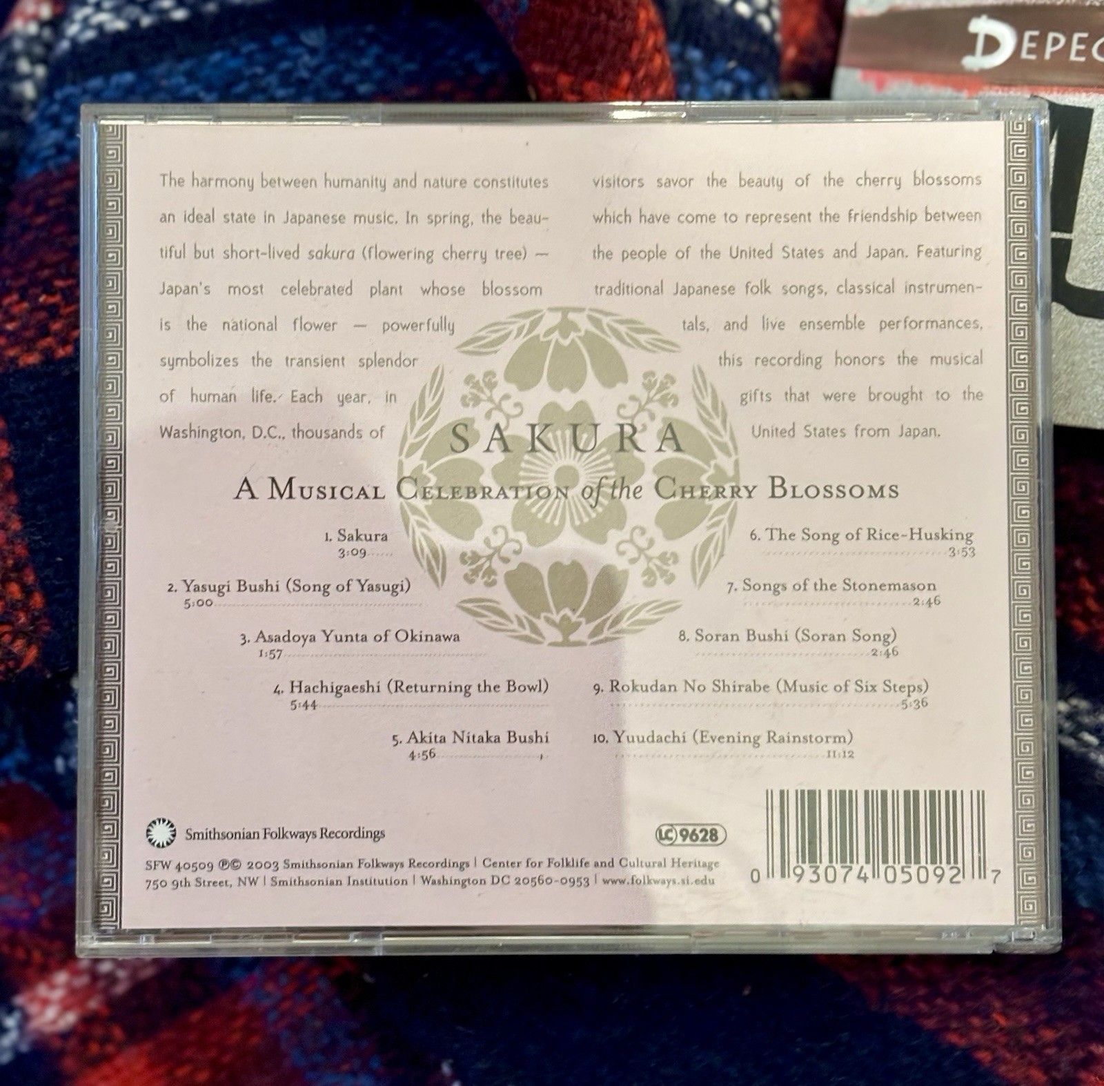 Various Artists - Sakura - A Musical Celebration of the Cherry Blossoms CD (2003
