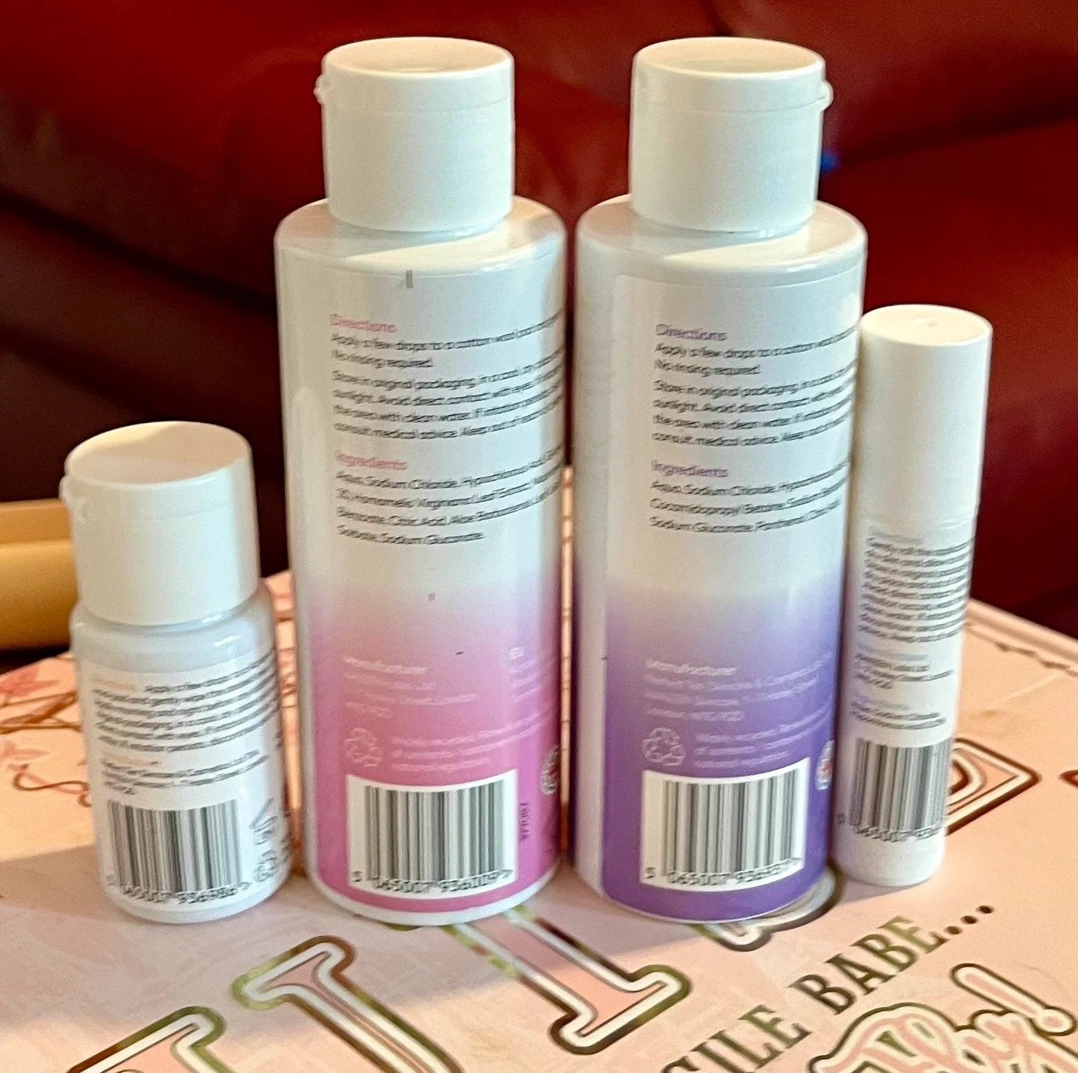 Kanzen Skincare Bundle Hyposhot Wand Micellar Remover Gentle Toner - New