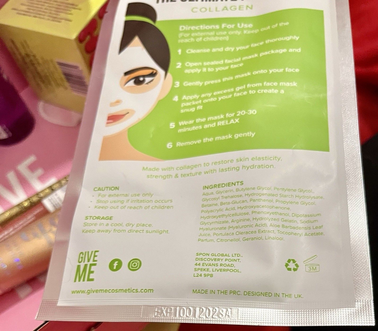 Beauty Bundle Inkey List Oat Balm NYX Fat Oil Made by Mitchell MUA Glow Drops x9