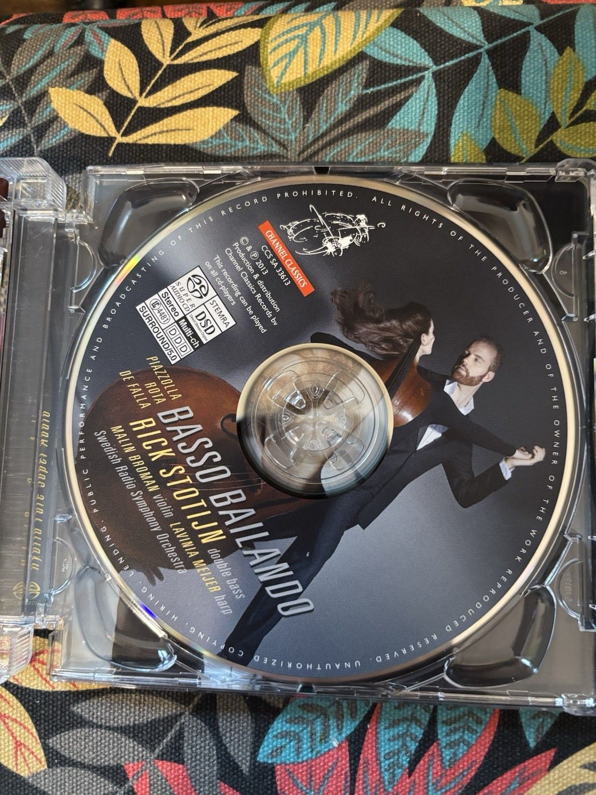 Basso Bailando by Rick Stotijn (Super Audio CD (SACD), 2013)