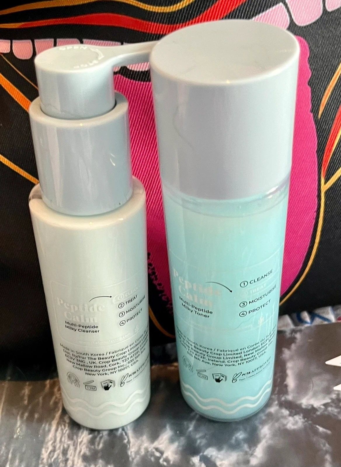 The beauty crop - peptide calm milky cleanser + milky toner Skincare - New