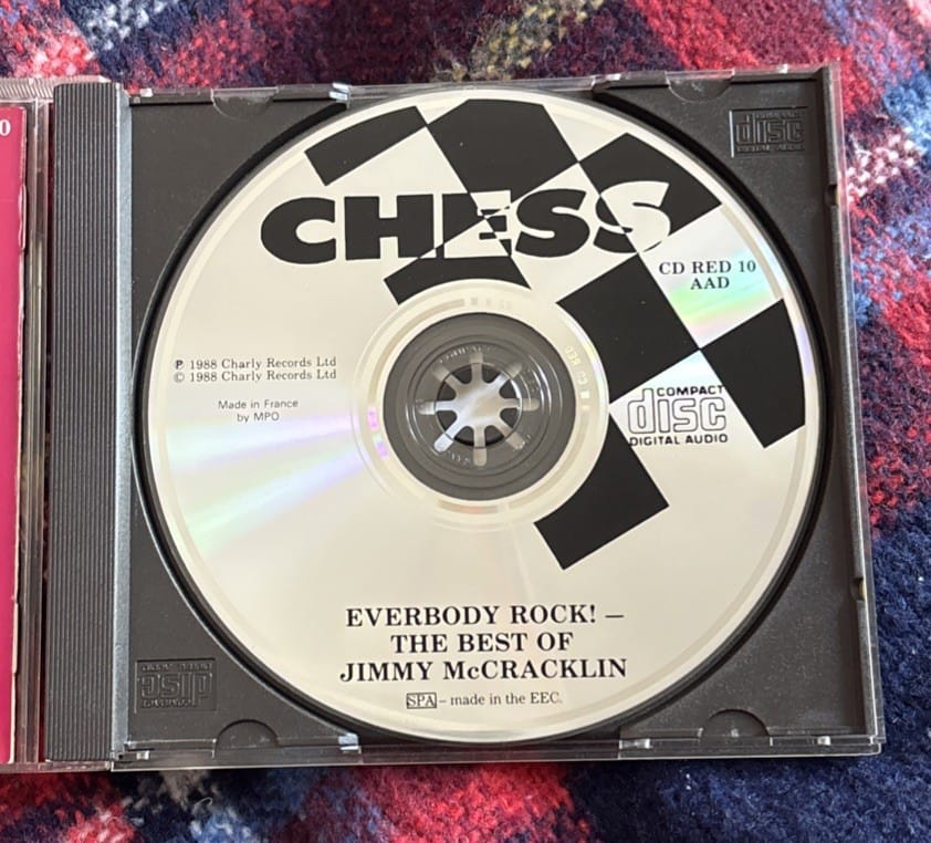 Jimmy McCracklin - Everybody Rock - The Best of CD (1988 Charly/Chess R&B) 