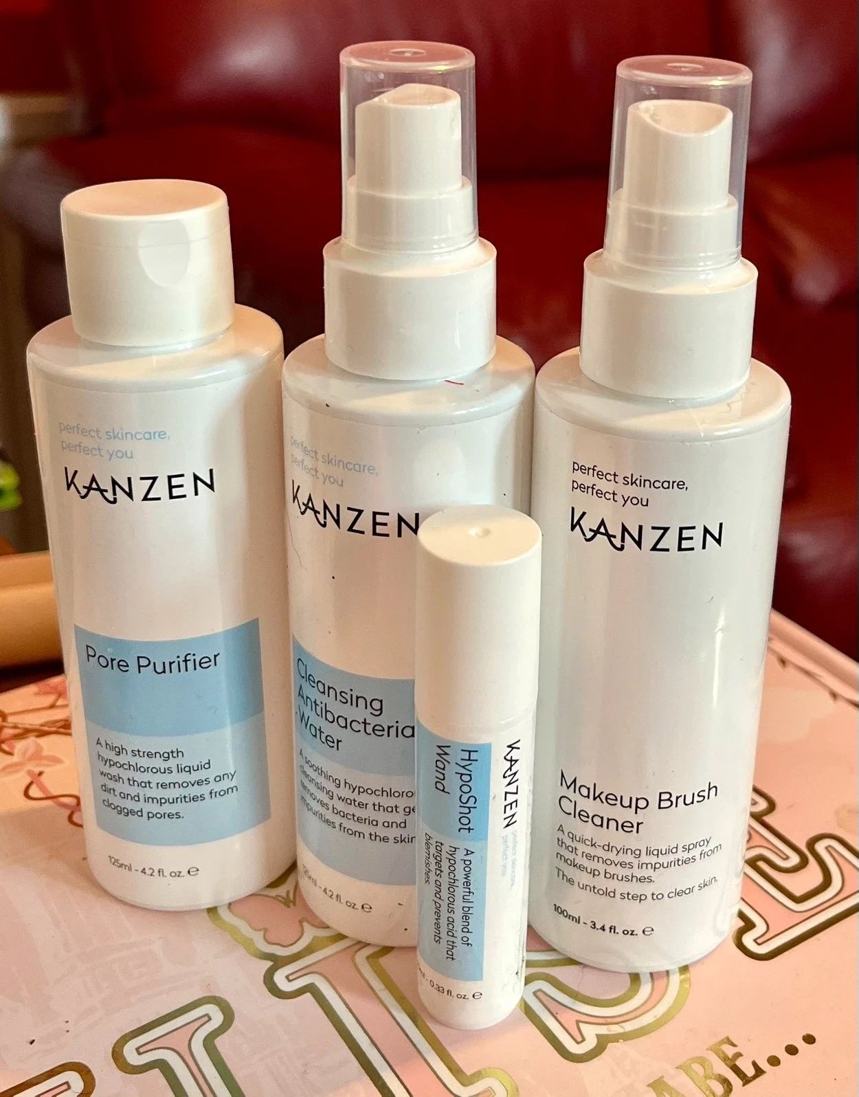 Kanzen bundle - all new and unopened Skincare Set Serum