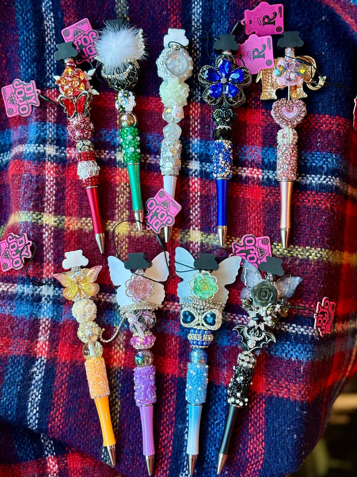 Handmade DIY JoJo Refillable Decorative Pen RARE (one of a kind)