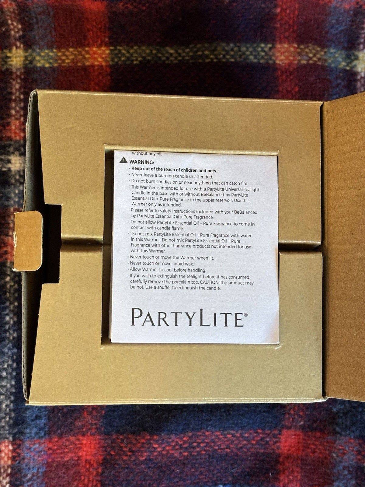 PARTYLITE illuminescents p93403 Clean lines fragrance warmer