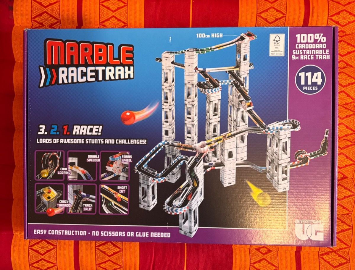 Marble Race Trax 114 Pieces 3D Puzzle - Brand new unopened