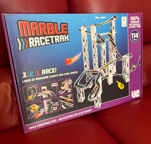 Marble Race Trax 114 Pieces 3D Puzzle - Brand new unopened