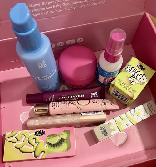 Beauty Bundle Give Me Cosmetics Made by Mitchell NYX Face Glue P Louise MUA x9