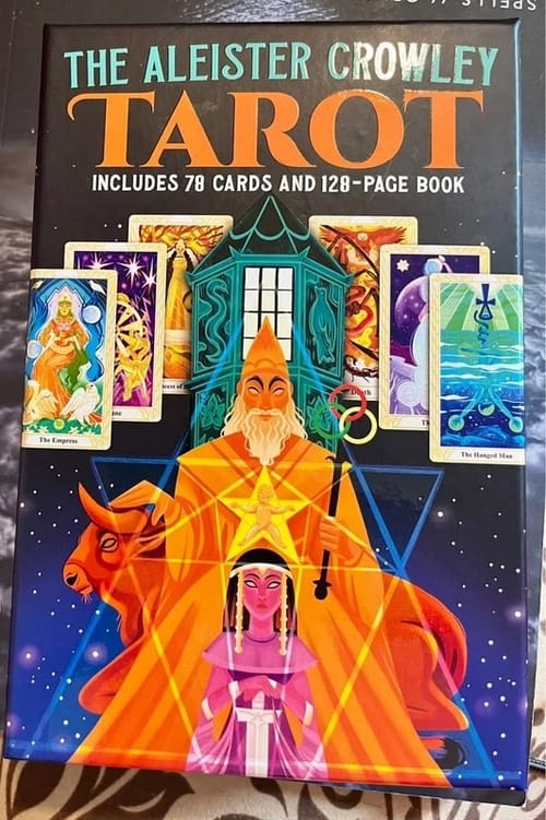 Aleister Crowley Tarot Deck Cards New Sealed Occult Divination Witchcraft